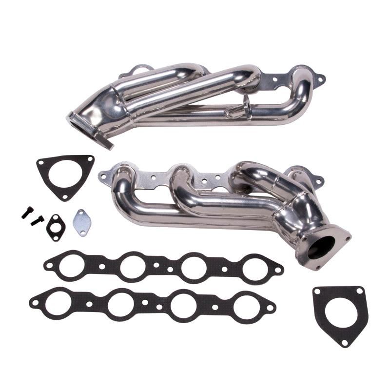 BBK 99-04 GM Truck SUV 6.0 Shorty Tuned Length Exhaust Headers - 1-3/4 Silver Ceramic - SMINKpower Performance Parts BBK40060 BBK