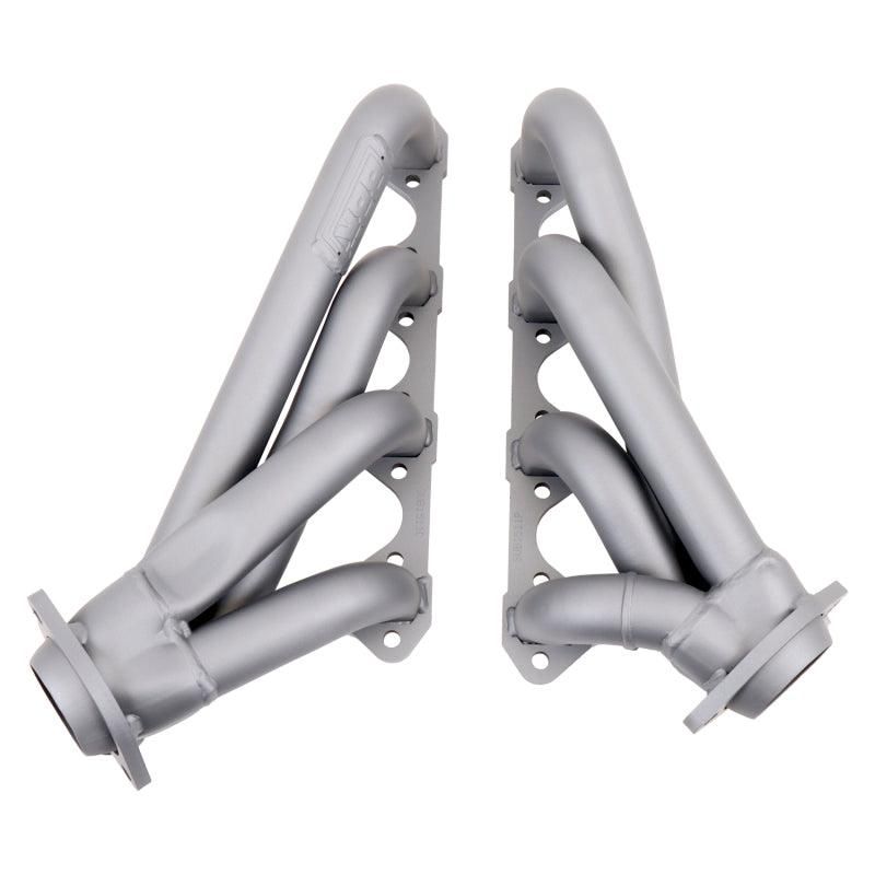 BBK 79-93 Mustang 351 Swap Shorty Unequal Length Exhaust Headers - 1-5/8 Titanium Ceramic - SMINKpower Performance Parts BBK1511 BBK