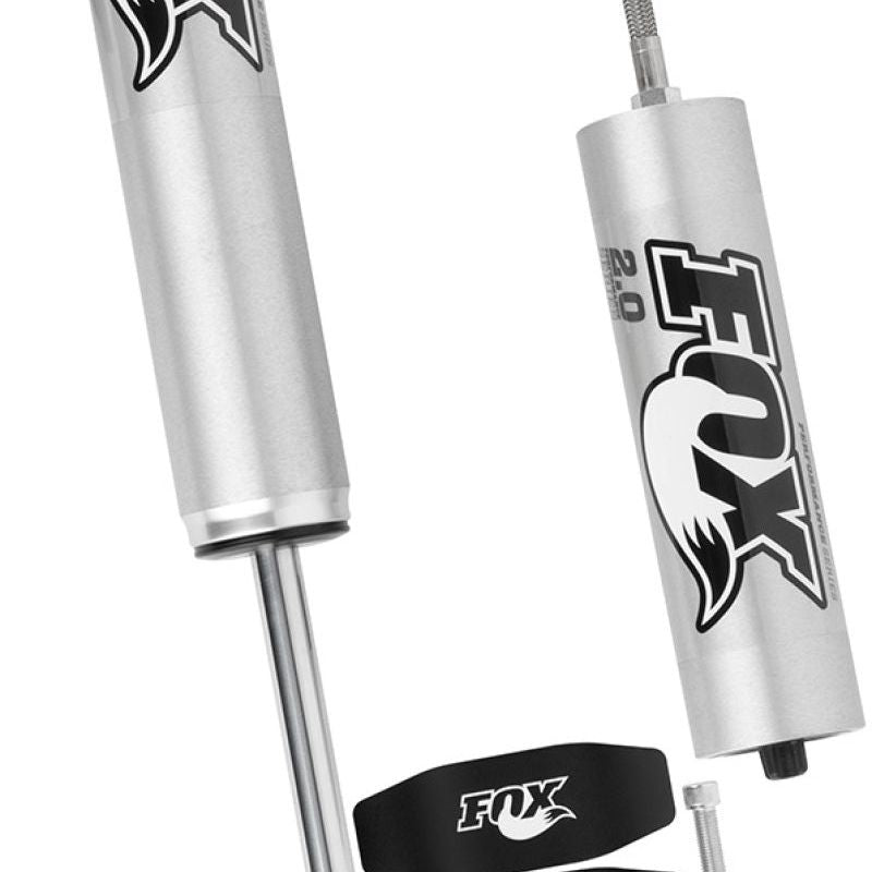 Fox 2.0 Performance Series 10.1in. Smooth Body R/R Shock Aluminum / Std Travel / Eyelet Ends - Black - SMINKpower Performance Parts FOX985-24-052 FOX