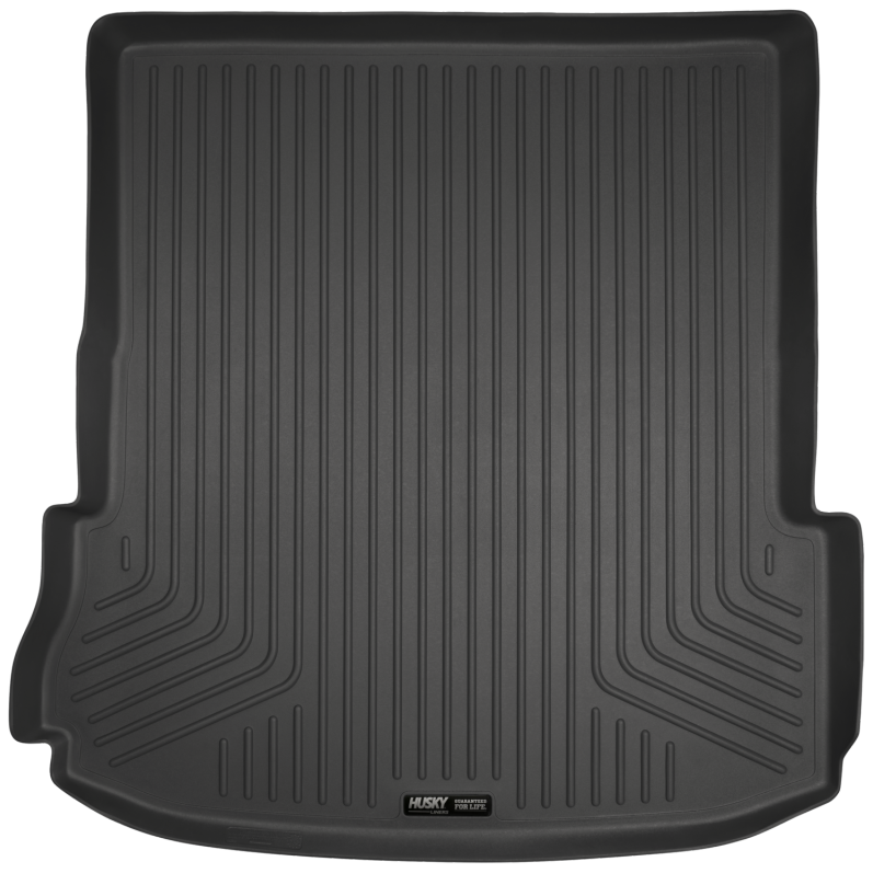 Husky Liners 11-12 Ford Explorer WeatherBeater Black Rear Cargo Liner (Folded 3rd Row)-Floor Mats - Rubber-Husky Liners-HSL23781-SMINKpower Performance Parts