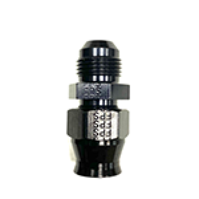 Fragola -6AN Male x 1/4in Tube AN Adapter Fitting Black - SMINKpower Performance Parts FRA892004-BL Fragola