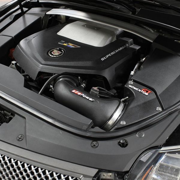 aFe Momentum GT Pro DRY S Cold Air Intake System 09-15 Cadillac CTS-V V8 6.2L (sc) - SMINKpower Performance Parts AFE51-74207 aFe