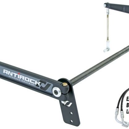 RockJock JK 2D Antirock Sway Bar Kit Rear Bolt-On Forged Arms - SMINKpower Performance Parts ROKCE-9900JKR RockJock