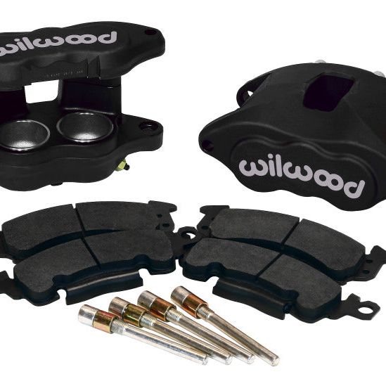 Wilwood D52 Front Caliper Kit - Gray Type III Ano 2.00 / 2.00in Piston 1.04in Rotor - SMINKpower Performance Parts WIL140-11291 Wilwood