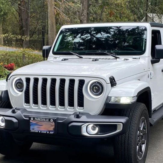 Oracle Jeep Wrangler JL/Gladiator JT Sport High Performance W LED Fog Lights - White - SMINKpower Performance Parts ORL5847-001 ORACLE Lighting