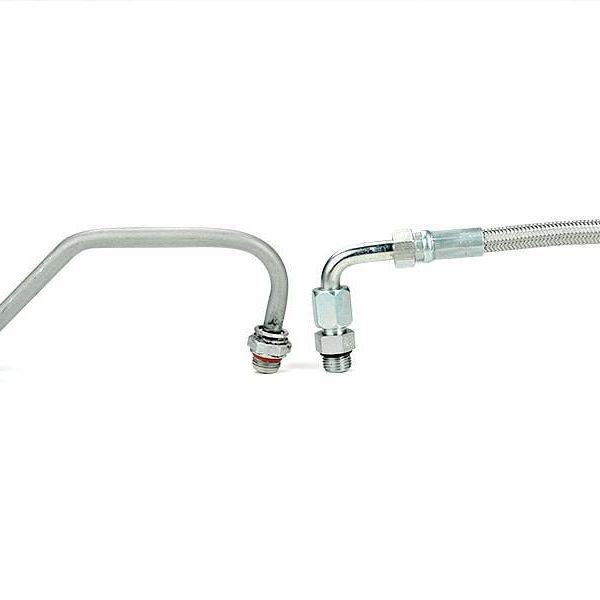 Sinister Diesel Turbo Coolant Feed Line for 2011-2016 Ford Powerstroke 6.7L-Radiator Hoses-Sinister Diesel-SINSD-TURB-COOL-6.7P-SMINKpower Performance Parts
