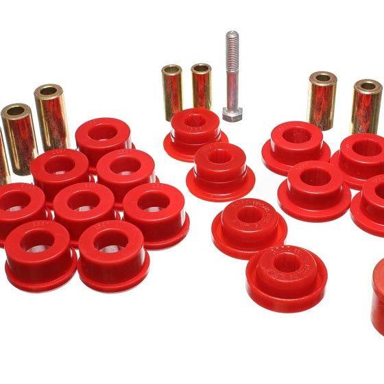 Energy Suspension Control Arm Bushings - Front - Red-Bushing Kits-Energy Suspension-ENG2.3108R-SMINKpower Performance Parts