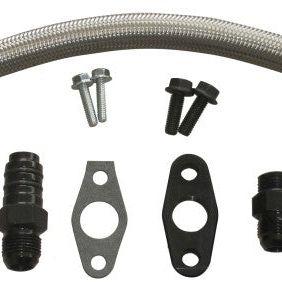 Fleece Performance Universal Cummins Turbo Drain Tube Kit (for 2nd Gen Swaps)-Fittings-Fleece Performance-FPEFPE-CTDT-KIT-SMINKpower Performance Parts