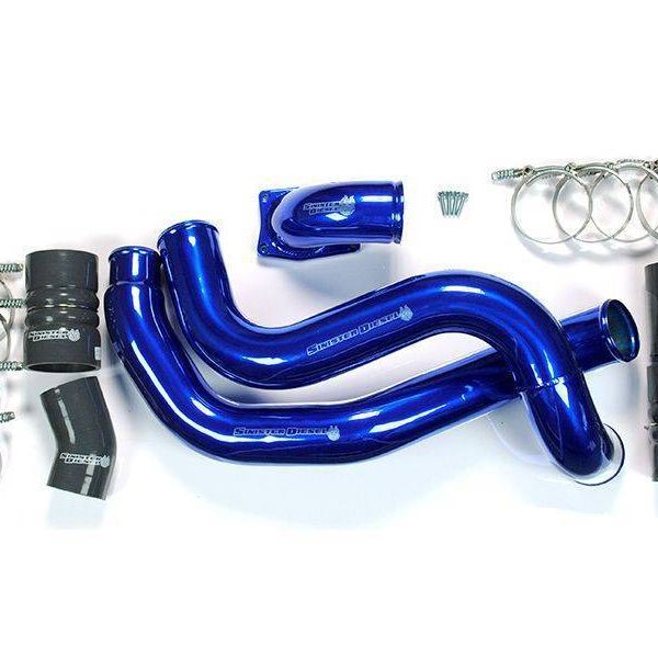 Sinister Diesel 03-07 Ford 6.0L Powerstroke Intercooler Charge Pipe Kit w/Elbow-Intercooler Pipe Kits-Sinister Diesel-SINSD-INTRPIPE-6.0-IE-KIT-SMINKpower Performance Parts