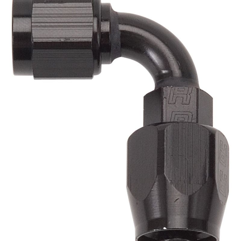 Russell Performance -10 AN Black 90 Degree Full Flow Hose End - SMINKpower Performance Parts RUS610185 Russell