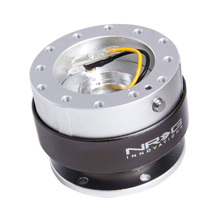 NRG Quick Release Gen 2.0 - Silver Body / Titanium Chrome Ring-Quick Release Adapters-NRG-NRGSRK-200SL-SMINKpower Performance Parts