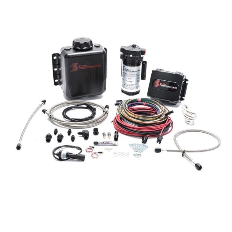 Snow Performance Stg 4 Boost Cooler Platinum Water Injection Kit (w/SS Braid Line and 4AN Fitting)-Water Meth Kits-Snow Performance-SNOSNO-9000-BRD-SMINKpower Performance Parts