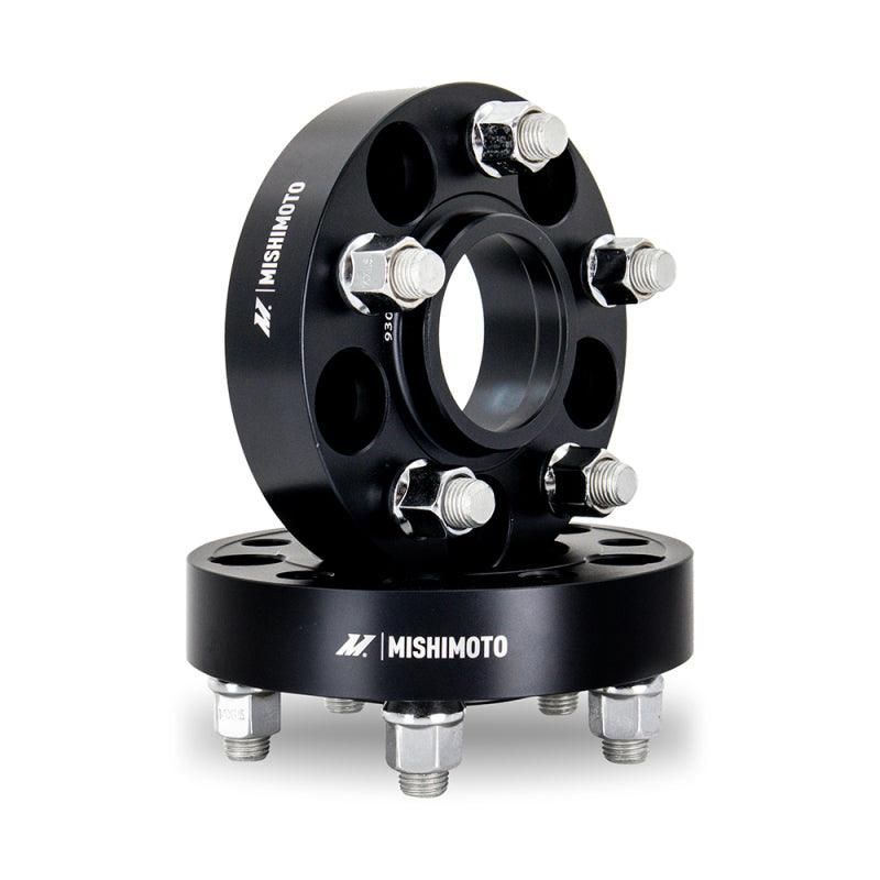 Mishimoto Wheel Spacers - 5X114.3 / 70.5 / 50 / M14 - Black - SMINKpower Performance Parts MISMMWS-001-500BK Mishimoto