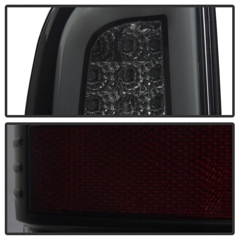 Spyder 97-03 Ford F150 Stylsd. F250 V3 Lght Bar LED Tail Lights - Blk Smk ALT-YD-FF15097V3-LBLED-BSM - SMINKpower Performance Parts SPY5084248 SPYDER