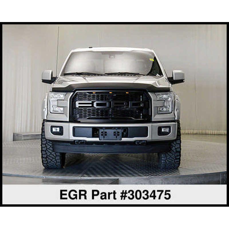 EGR 15+ Ford F150 Superguard Hood Shield - Matte (303475) - SMINKpower Performance Parts EGR303475 EGR