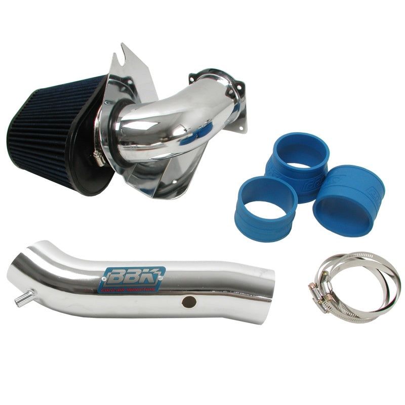 BBK 99-04 Mustang V6 Cold Ar Intake Kit - Chrome Finish-Cold Air Intakes-BBK-BBK1719-SMINKpower Performance Parts