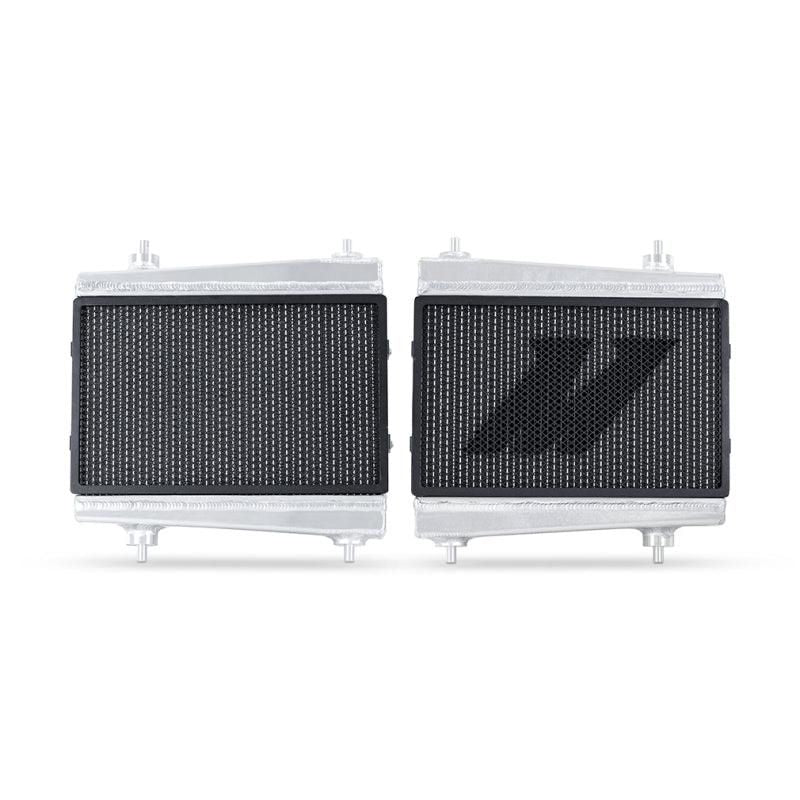 Mishimoto 2021+ BMW G8X M3/M4 Performance Auxiliary Radiators - SMINKpower Performance Parts MISMMRAD-G80-21A Mishimoto