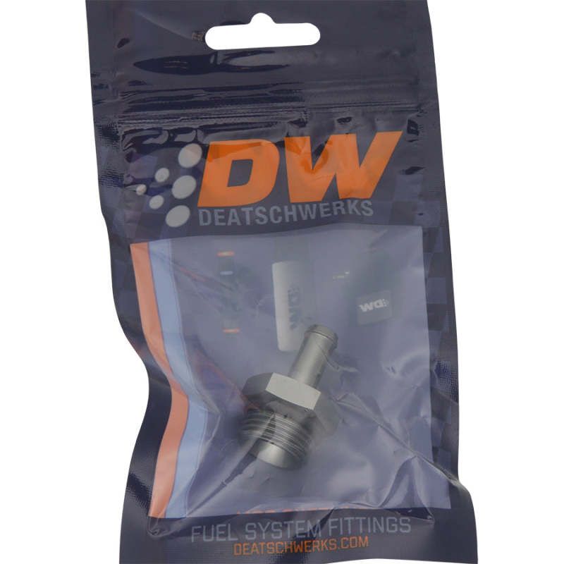 DeatschWerks 8AN ORB Male To 5/16in. Male Barb Fitting (Incl. O-Ring)-Fittings-DeatschWerks-DWK6-02-0510-SMINKpower Performance Parts