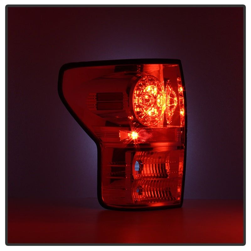 Spyder Toyota Tundra 07-13 LED Tail lights Chrome ALT-YD-TTU07-LED-C-Tail Lights-SPYDER-SPY5029591-SMINKpower Performance Parts