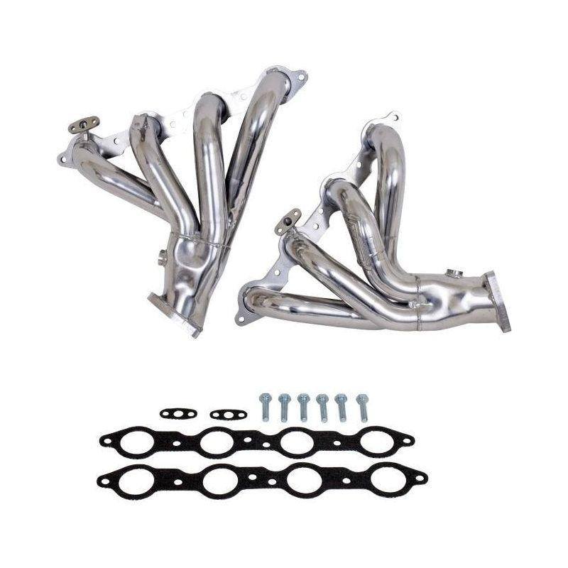 BBK 97-99 Corvette C5 LS1 Shorty Tuned Length Exhaust Headers - 1-3/4 Silver Ceramic - SMINKpower Performance Parts BBK40000 BBK