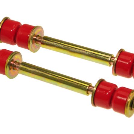 Prothane Universal End Link Set - 5in Mounting Length - Red-Sway Bar Bushings-Prothane-PRO19-416-SMINKpower Performance Parts
