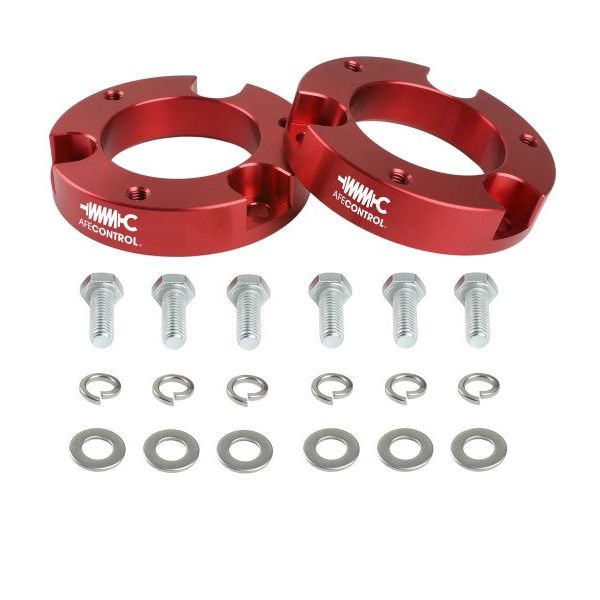 aFe CONTROL 2.0 IN Leveling Kit 05-21 Toyota 4Runner/FJ Cruiser/Tacoma - Red - SMINKpower Performance Parts AFE416-72T001-R aFe