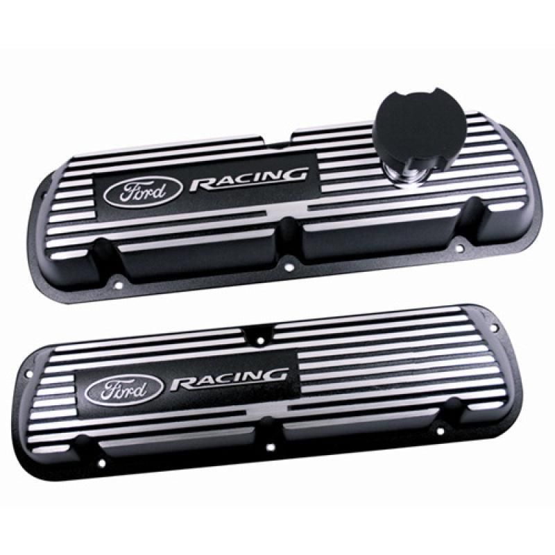 Ford Racing Black Satin Valve Covers Racing EFI - SMINKpower Performance Parts FRPM-6000-J302R Ford Racing