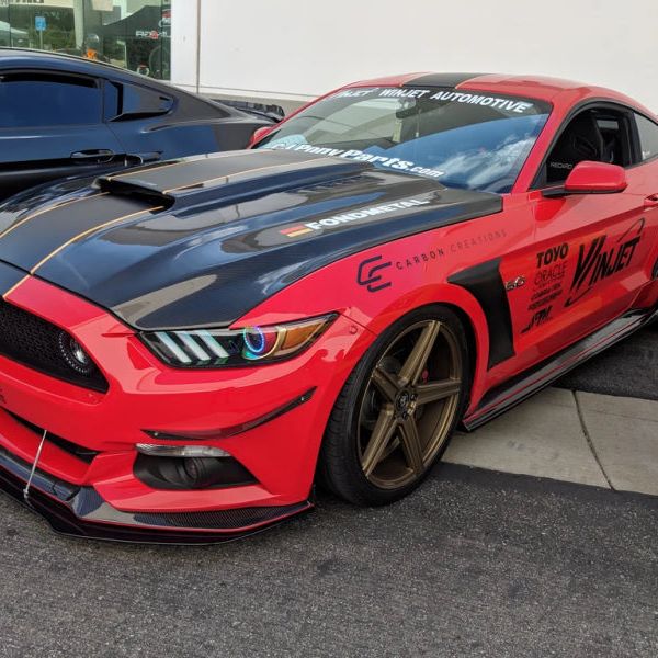 Oracle 15-17 Ford Mustang V6/GT/Shelby Dynamic DRL Upgrade w/ Halo Kit - ColorSHIFT - Dynamic - SMINKpower Performance Parts ORL1335-332 ORACLE Lighting