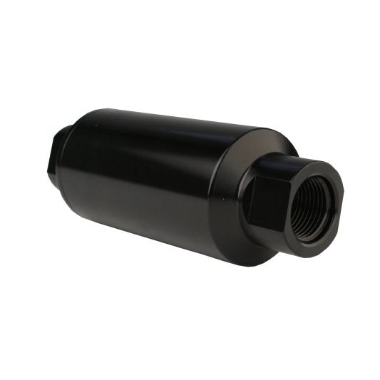 Aeromotive In-Line Filter - AN-10 - Black - 100 Micron-Fuel Filters-Aeromotive-AER12324-SMINKpower Performance Parts