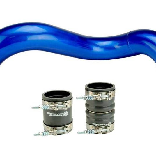 Sinister Diesel 03-07 Ford 6.0L Powerstroke Cold Side Charge Pipe-Intercooler Pipe Kits-Sinister Diesel-SINSD-INTRPIPE-6.0-COLD-SMINKpower Performance Parts