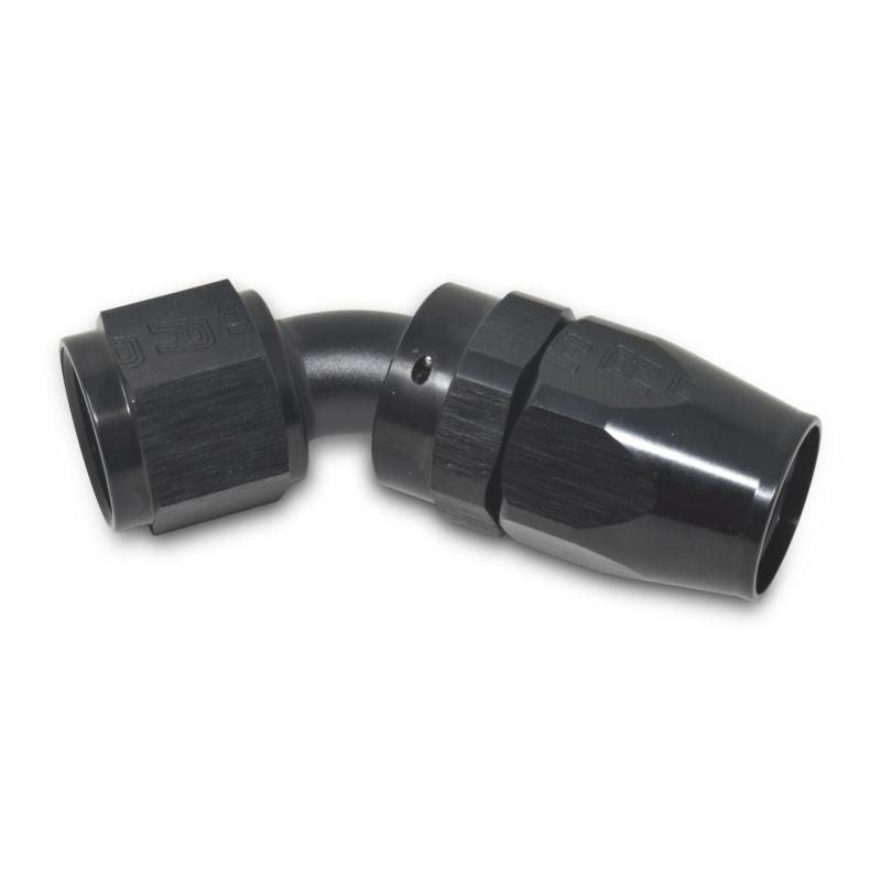 Russell Performance -10 AN Black 45 Degree Full Flow Hose End - SMINKpower Performance Parts RUS610115 Russell