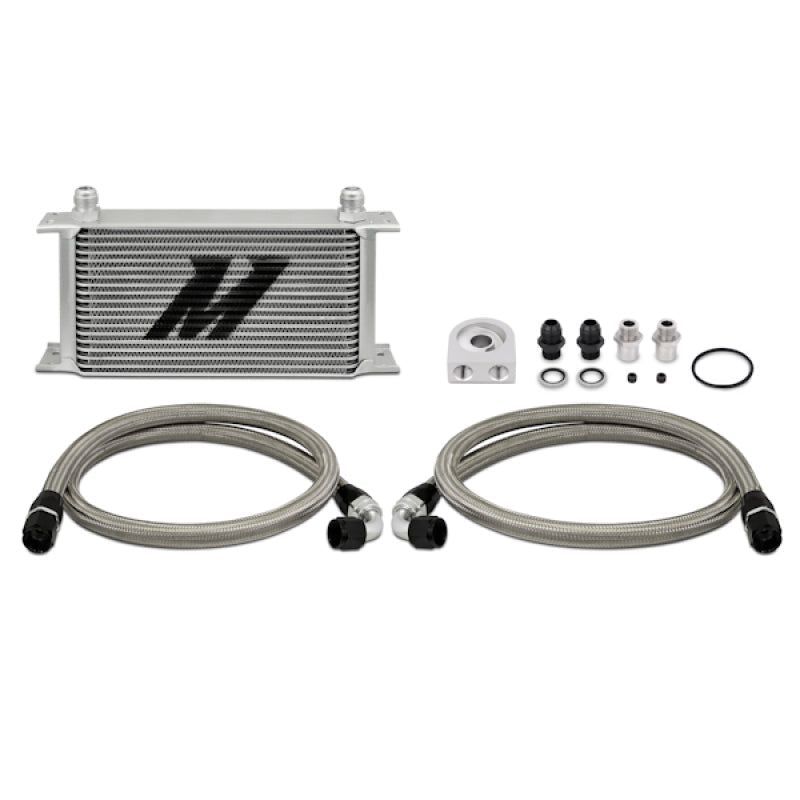 Mishimoto Universal 19 Row Oil Cooler Kit-Oil Coolers-Mishimoto-MISMMOC-UL-SMINKpower Performance Parts