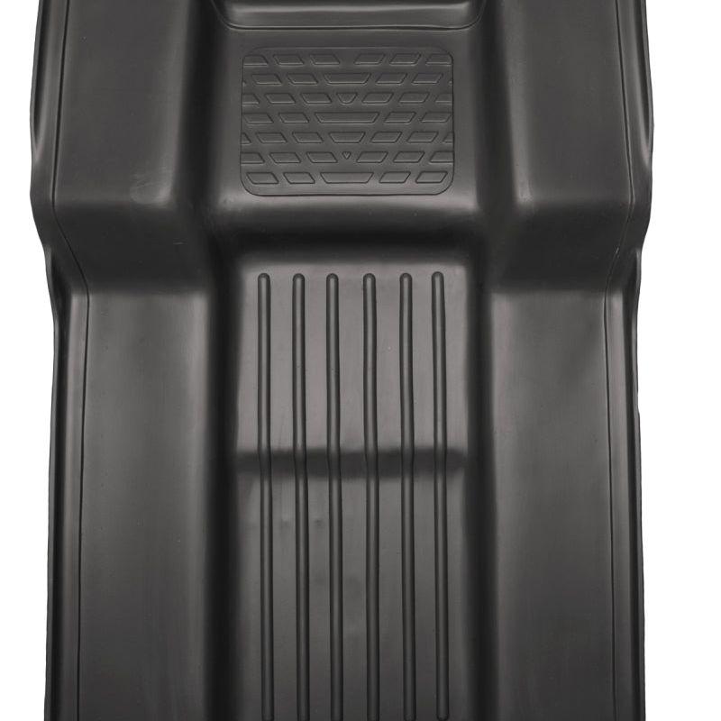 Husky Liners 07-10 GM Escalade/Tahoe/Yukon WeatherBeater Black Walkway (2nd Row Bucket) Floor Liners-Floor Mats - Rubber-Husky Liners-HSL81241-SMINKpower Performance Parts