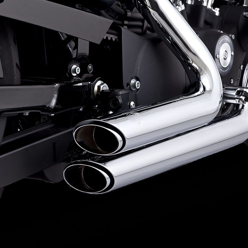 Vance & Hines 18-22 Harley Davidson Softail Shortshots Staggered PCX Full System Exhaust - SMINKpower Performance Parts VAH17333 Vance and Hines