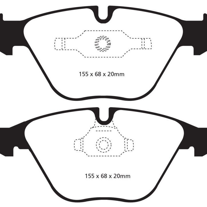 EBC 11+ BMW Z4 3.0 Twin Turbo iS (E89) Redstuff Front Brake Pads-Brake Pads - Performance-EBC-EBCDP32006C-SMINKpower Performance Parts