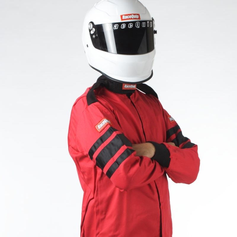 RaceQuip Red SFI-1 1-L Jacket - Large-Racing Jackets-Racequip-RQP111015-SMINKpower Performance Parts