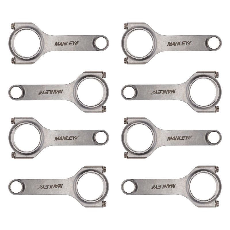 Manley Chrysler 6.1L Hemi ARP 2000 2.125in Bore 1.060in Pin H Beam Connecting Rod Set-Connecting Rods - 8Cyl-Manley Performance-MAN14056R-8-SMINKpower Performance Parts