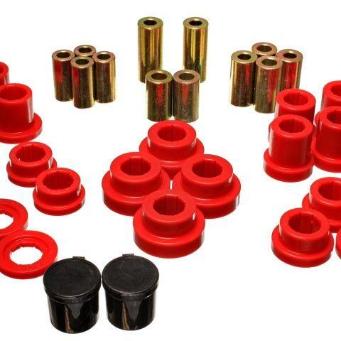 Energy Suspension 00-09 Honda S2000 Red Rear End Control Arm Bushing Set-Bushing Kits-Energy Suspension-ENG16.3121R-SMINKpower Performance Parts