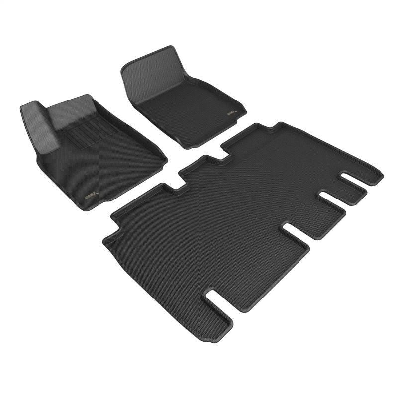 3D MAXpider 22-23 Tesla Model X Full Set Floormats - Black - SMINKpower Performance Parts ACEL1TL04601509 3D MAXpider