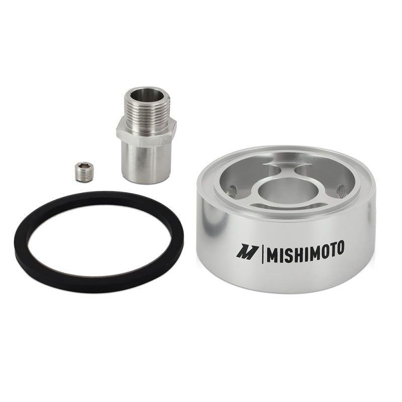 Mishimoto Oil Filter Spacer 32mm M22 x 1.5 Thread - Silver-Oil Coolers-Mishimoto-MISMMOC-SPC32-M22SL-SMINKpower Performance Parts