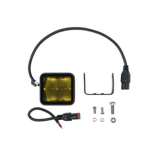 DV8 Offroad 3in Elite Series LED Amber Pod Light - SMINKpower Performance Parts DVEBE3EW40W-A DV8 Offroad