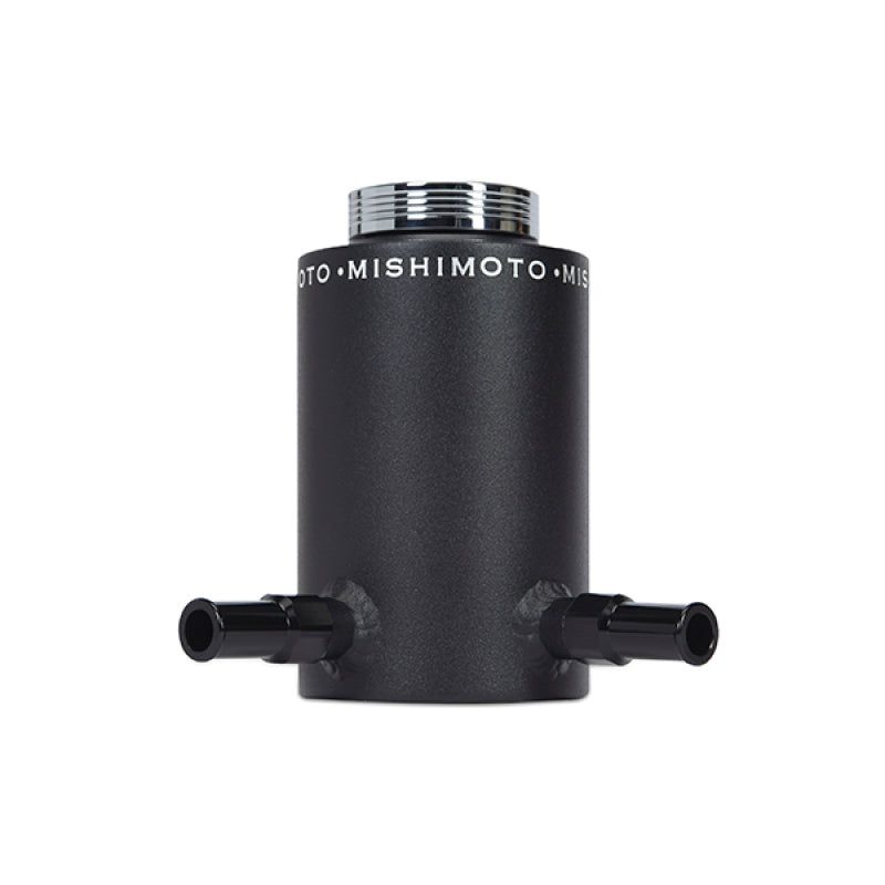 Mishimoto Aluminum Power Steering Reservoir Tank - Wrinkle Black-Coolant Reservoirs-Mishimoto-MISMMRT-PSAWBK-SMINKpower Performance Parts