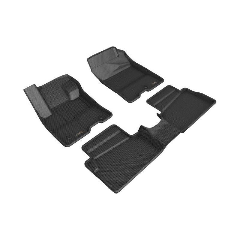 3D MAXpider 2022 Ford Maverick Hybrid Kagu 1st & 2nd Row Floormat - Black - SMINKpower Performance Parts ACEL1FR14401509 3D MAXpider