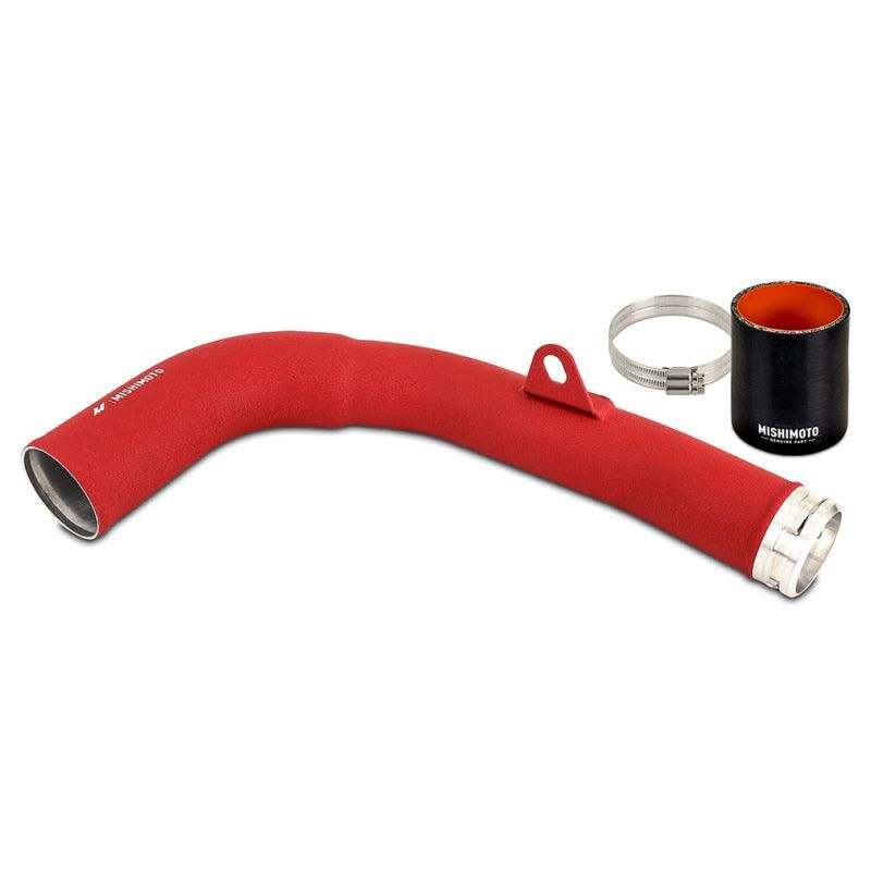 Mishimoto 2022+ Subaru WRX Charge Pipe - Wrinkle Red - SMINKpower Performance Parts MISMMICP-WRX-22WRD Mishimoto