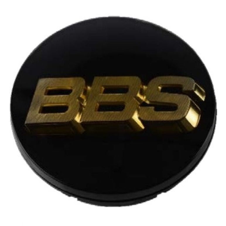BBS Center Cap 70.6mm Black/Gold (3-tab) (56.24.080)-Wheel Center Caps-BBS-BBS56.24.073-SMINKpower Performance Parts