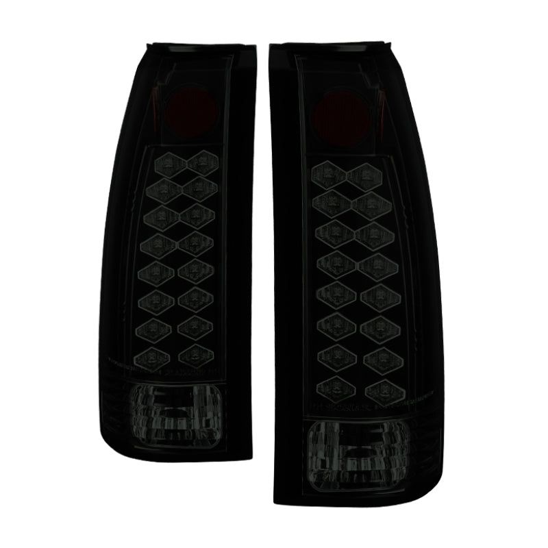 Spyder Chevy C/K Series 1500 88-98/GMC Sierra 88-98 LED Tail Lights Blk Smke ALT-YD-CCK88-LED-BSM-Tail Lights-SPYDER-SPY5077981-SMINKpower Performance Parts