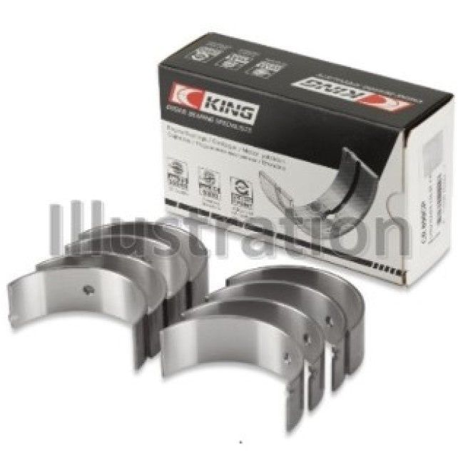 King Honda D16A/D16Y/D16Z (Size +0.25) Rod Bearing Set - SMINKpower Performance Parts KINGCR4046AM0.25 King Engine Bearings
