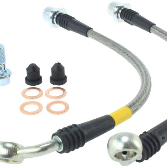 StopTech Stainless Steel Rear Brake lines for 03-07 Toyota 4 Runner-Brake Line Kits-Stoptech-STO950.44507-SMINKpower Performance Parts
