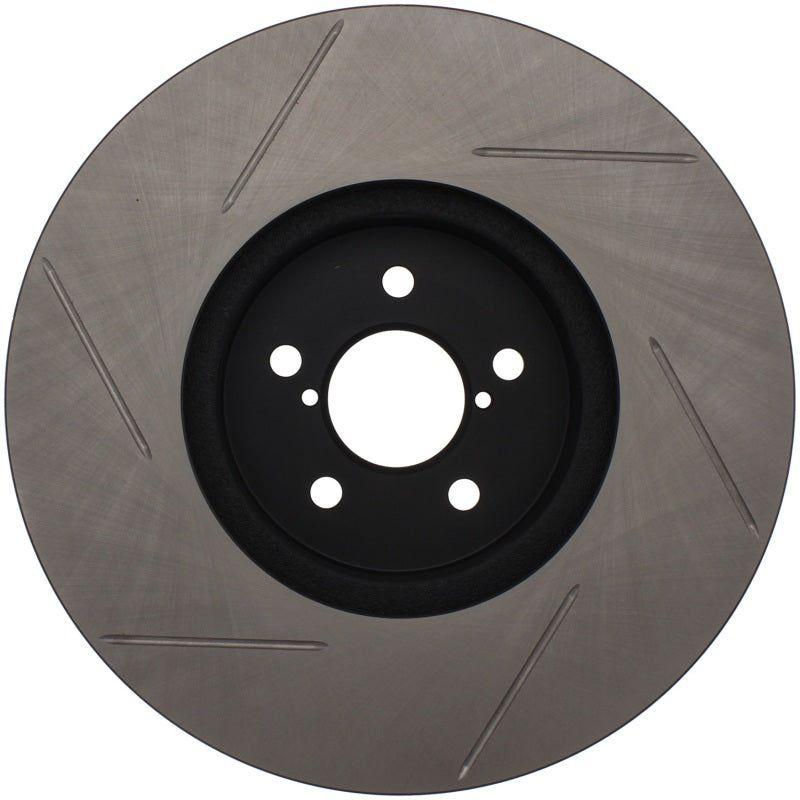 StopTech Power Slot 05-08 LGT Front Right Slotted Rotor-Brake Rotors - Slotted-Stoptech-STO126.47024SR-SMINKpower Performance Parts