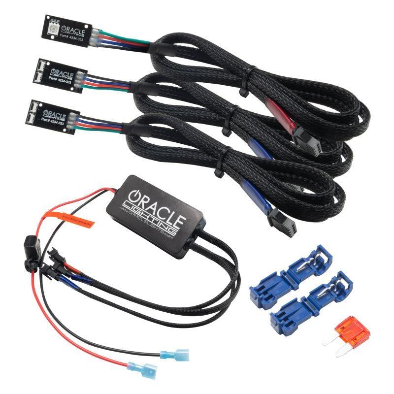 Oracle 19-22 Ram Fiber Optic LED Interior Ambient Dash Kit - ColorSHIFT (3PCS) - ColorSHIFT - SMINKpower Performance Parts ORL4234-333 ORACLE Lighting